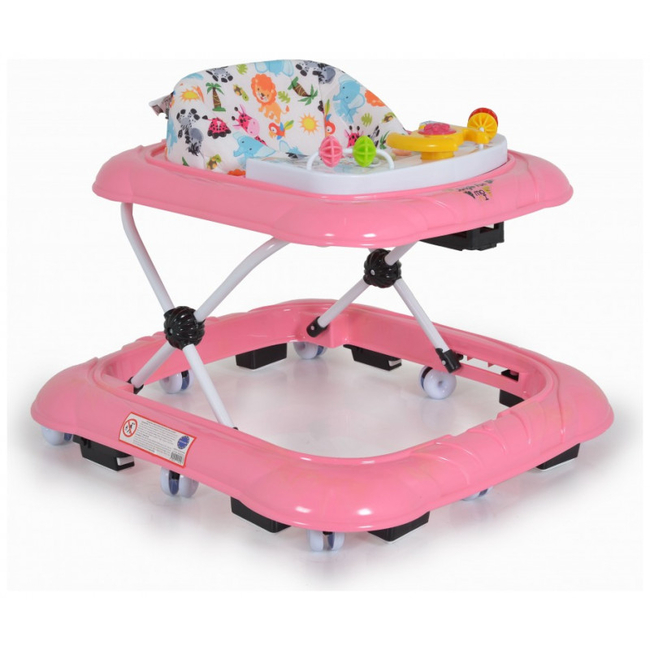 Cangaroo Jungle fun Στράτα Περπατούρα με παιχνίδι Pink 3800146244293