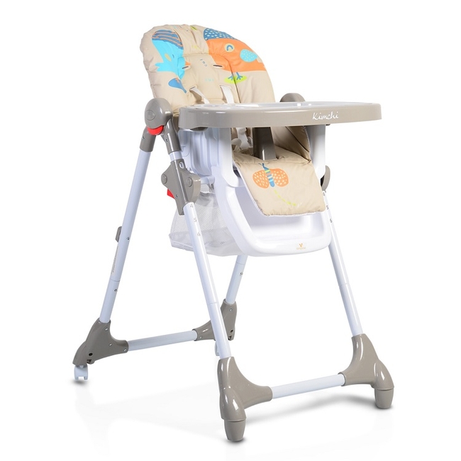 Cangaroo Kimchi Children's High Chair - Khaki (3800146237639)