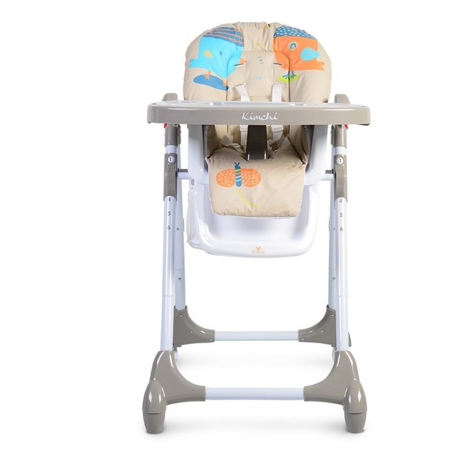 Cangaroo Kimchi Children's High Chair - Khaki (3800146237639)