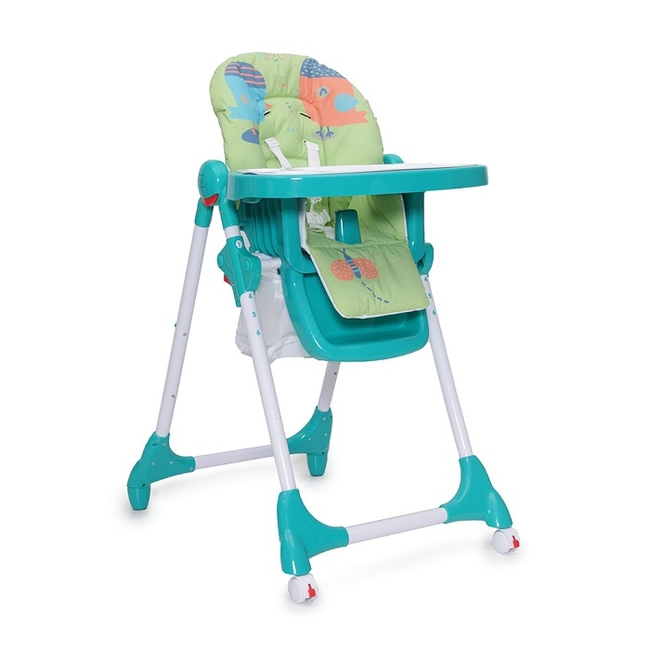 Cangaroo Kimchi Children's High Chair - Turquoise (3800146239824)