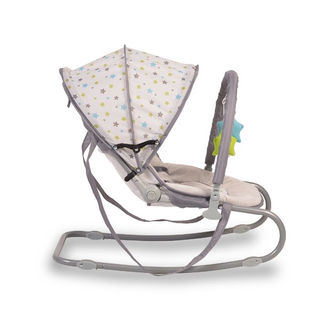 Cangaroo Moni Lulu Baby Rocker - Grey 3800146248703