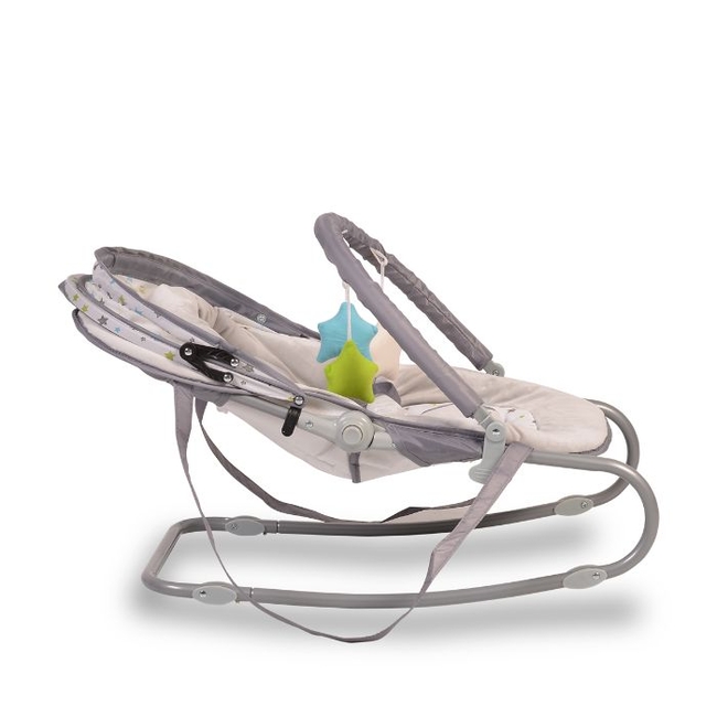 Cangaroo Moni Lulu Baby Rocker - Grey 3800146248703