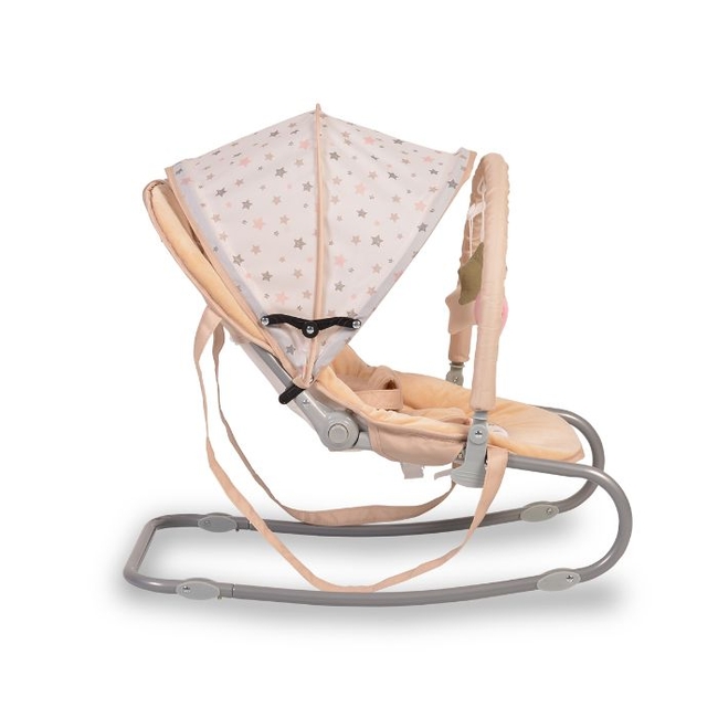 Cangaroo Moni Lulu Ρηλάξ μωρού με Παιχνίδια - Beige (3800146248024)