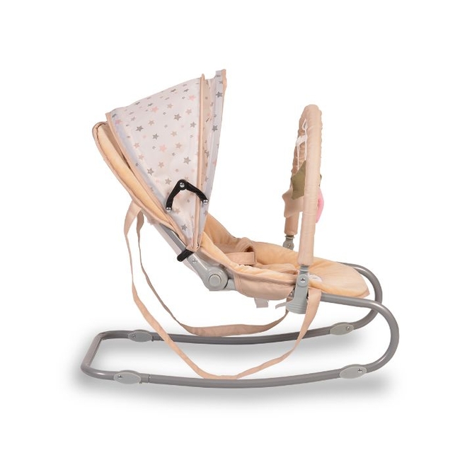 Cangaroo Moni Lulu Ρηλάξ μωρού με Παιχνίδια - Beige (3800146248024)