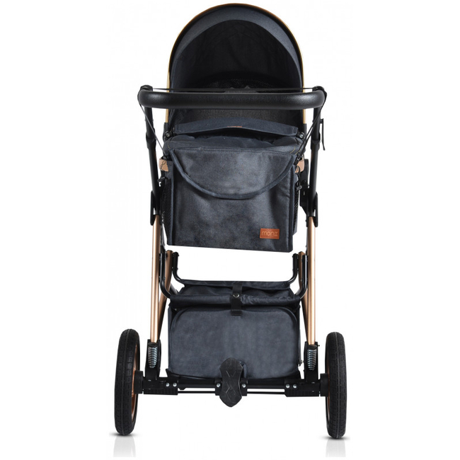 Cangaroo Midas  3 in 1 Complete Travel System Black 3800146235796
