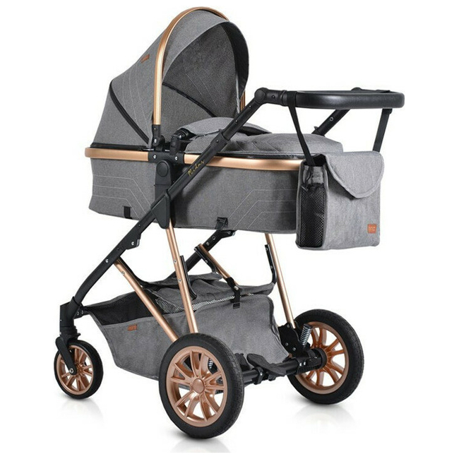 Cangaroo Midas  3 in 1 Complete Travel System Grey 3800146235802