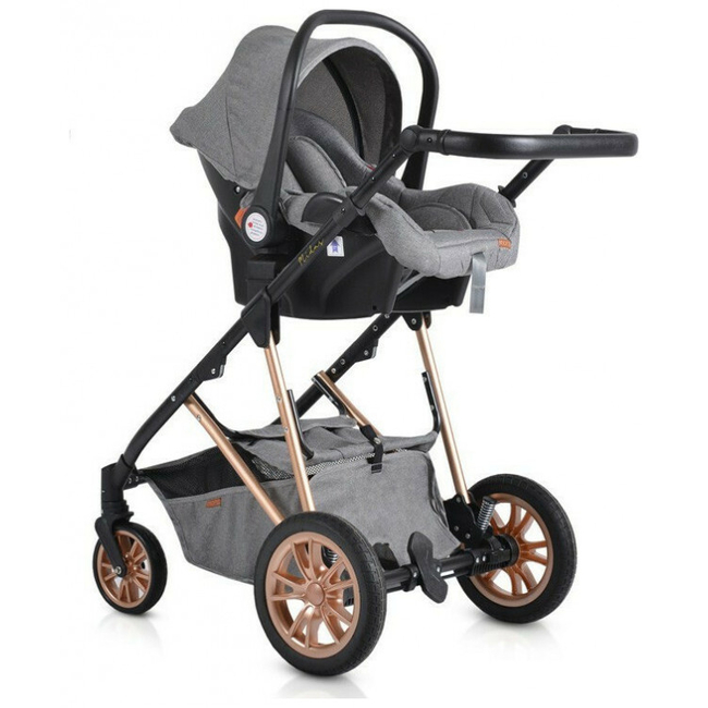 Cangaroo Midas  3 in 1 Complete Travel System Grey 3800146235802