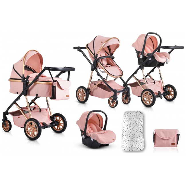 Cangaroo Midas 3 σε 1 Ολοκληρωμένο Σύστημα Μεταφοράς Pink 3800146235819