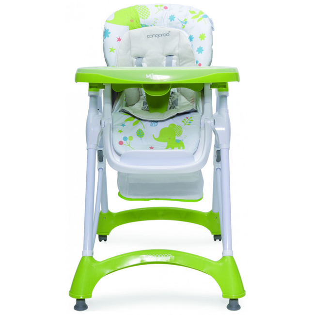 Cangaroo Mint - Children High Chair - Green
