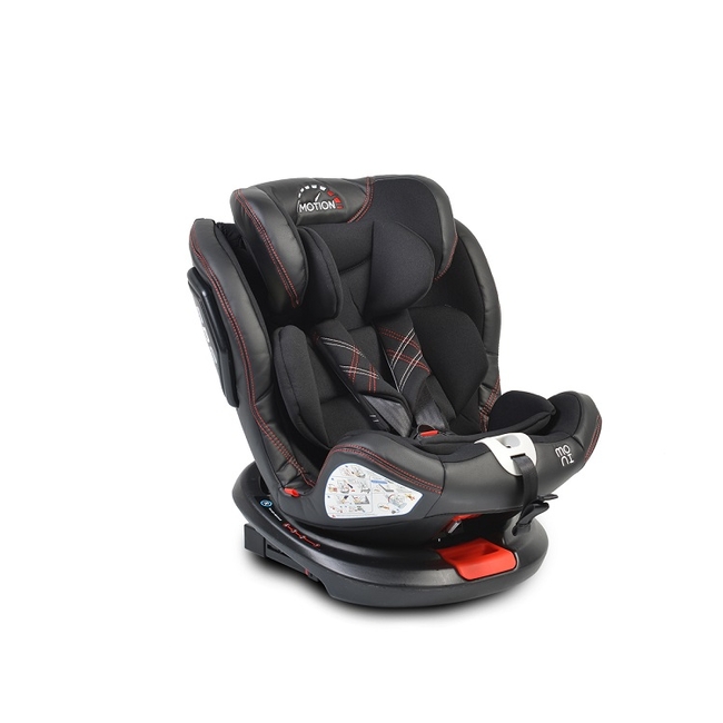 Cangaroo Motion 0-36 kg Isofix Παιδικό Κάθισμα Αυτοκινήτου 360 ° περιστροφή - Black  (3800146239893)