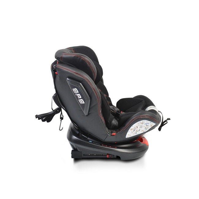Cangaroo Motion 0-36 kg Isofix Παιδικό Κάθισμα Αυτοκινήτου 360 ° περιστροφή - Black  (3800146239893)