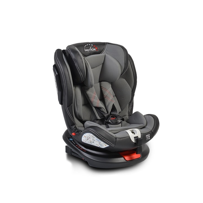 Cangaroo Motion 0-36 kg Isofix Παιδικό Κάθισμα Αυτοκινήτου 360 ° περιστροφή - Grey (3800146239916)