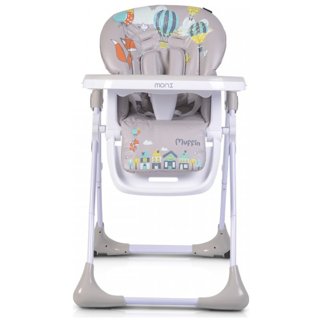 Cangaroo Muffin Children's High Chair Grey 3801005150687