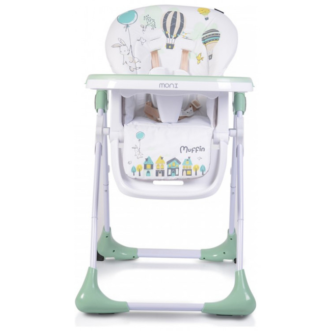 Cangaroo Muffin Children's High Chair Mint 3801005150694