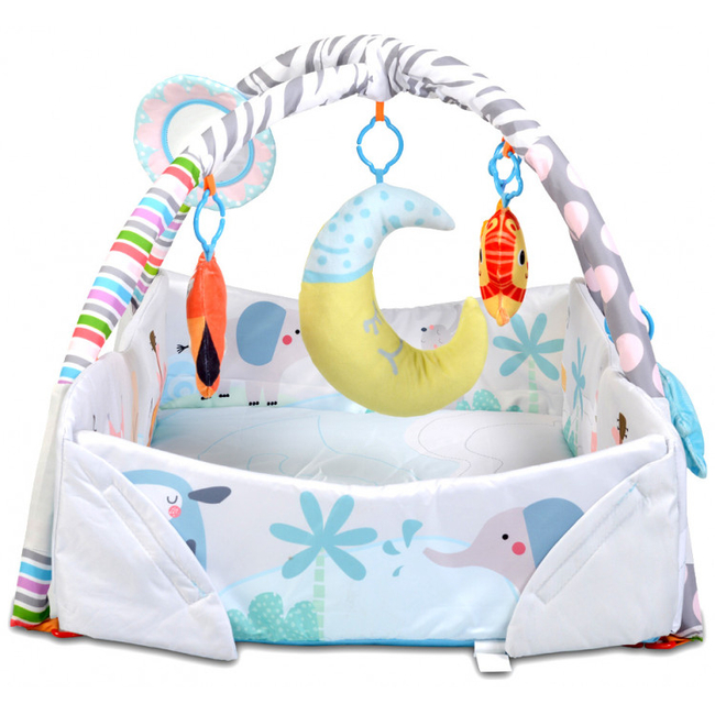 Cangaroo Oasis Play Mat Baby Gym Grey 3800146265335