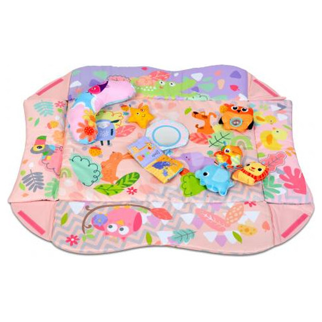 Cangaroo Oasis Play Mat Baby Gym Pink 3800146265342