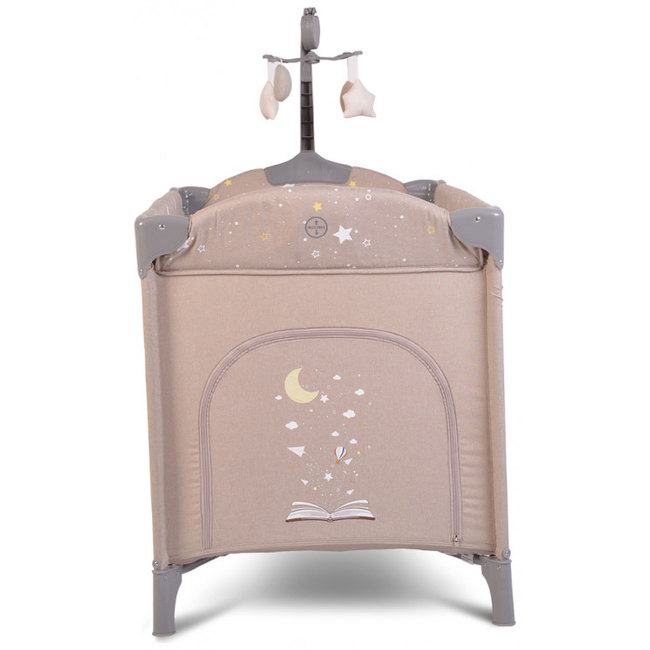 Cangaroo Once upon a time L2 Παρκοκρέβατο με Αξεσουάρ Beige 3800146248376