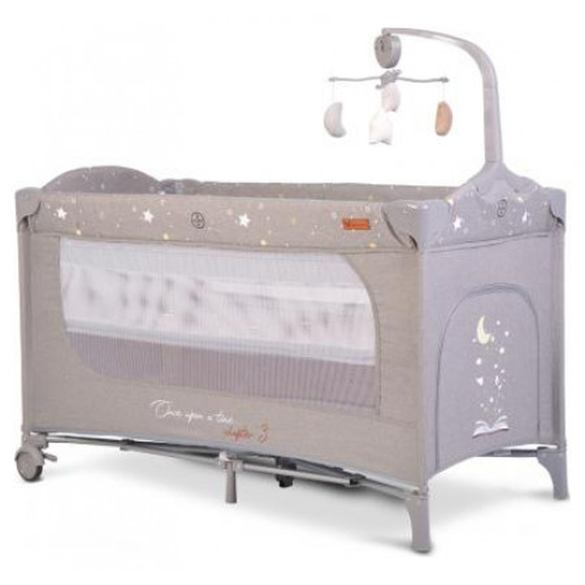 Cangaroo Once upon a time L3 Playpen Grey 3800146248420