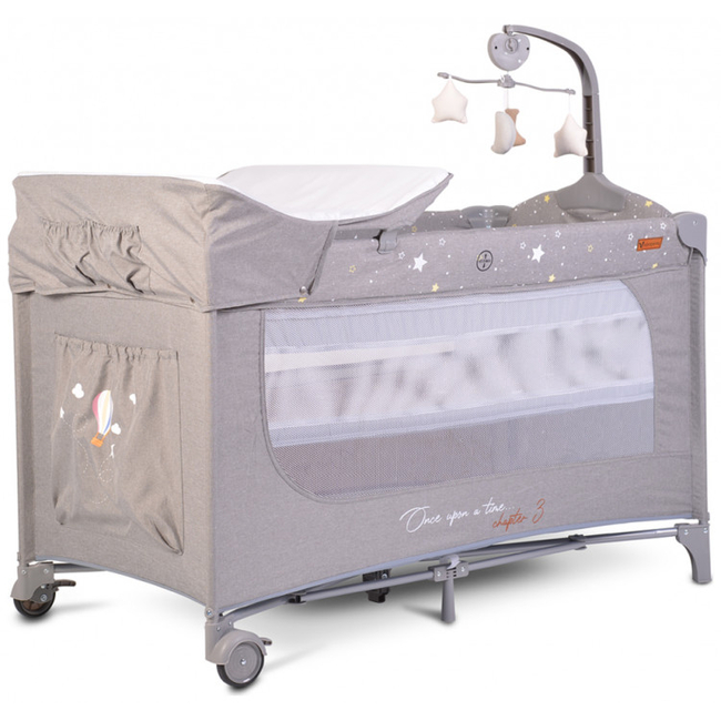 Cangaroo Once upon a time L3 Playpen Grey 3800146248420