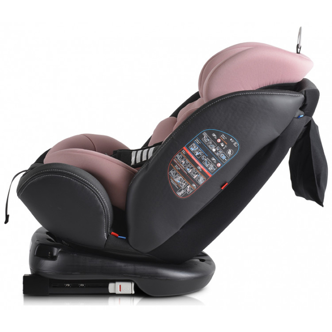Cangaroo Pilot 0 36 kg ISOFIX Car Seat 165 Rotation Pink 3801005150014