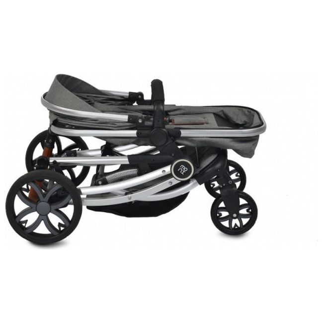 Cangaroo Polly 3 in 1 Baby Stroller 0+ months with Car Seat 0-13 kg Black 3800146235505