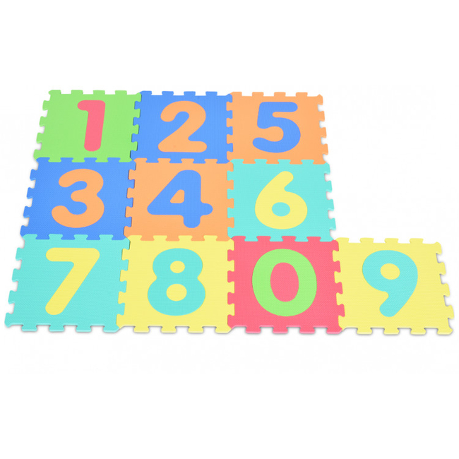 Cangaroo puzzle mat Numbers 1001B3 Ισοθερμικό Χαλάκι 10 τμχ