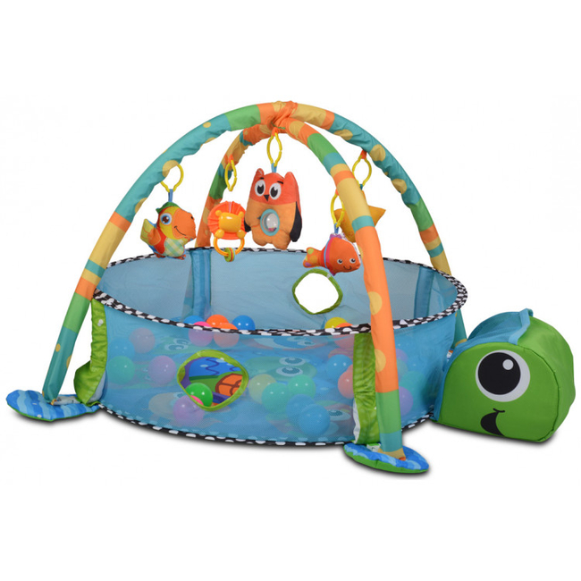 Cangaroo Sea Turtle 3 σε 1 Βρεφικό Γυμναστήριο Δραστηριοτήτων 3800146265359