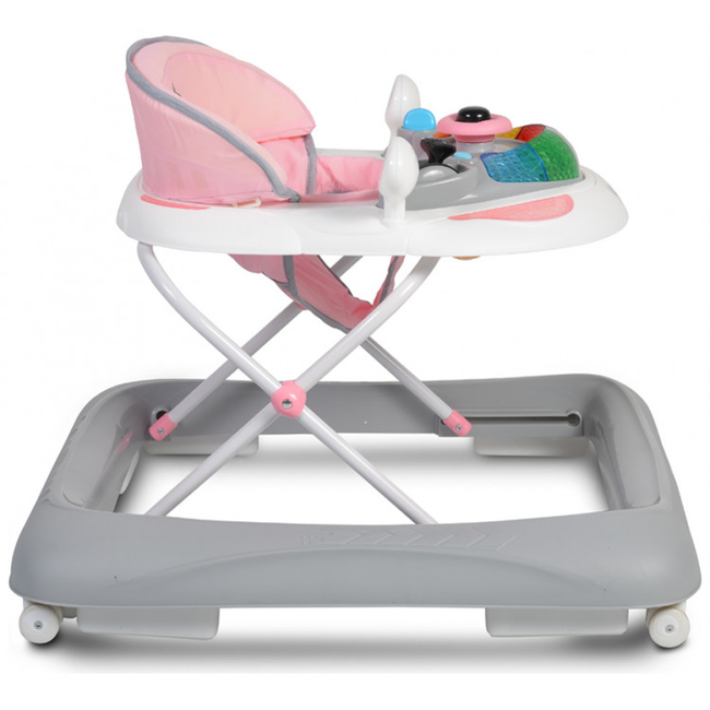 Cangaroo Sharky Baby Walker with toy Pink 3800146243975