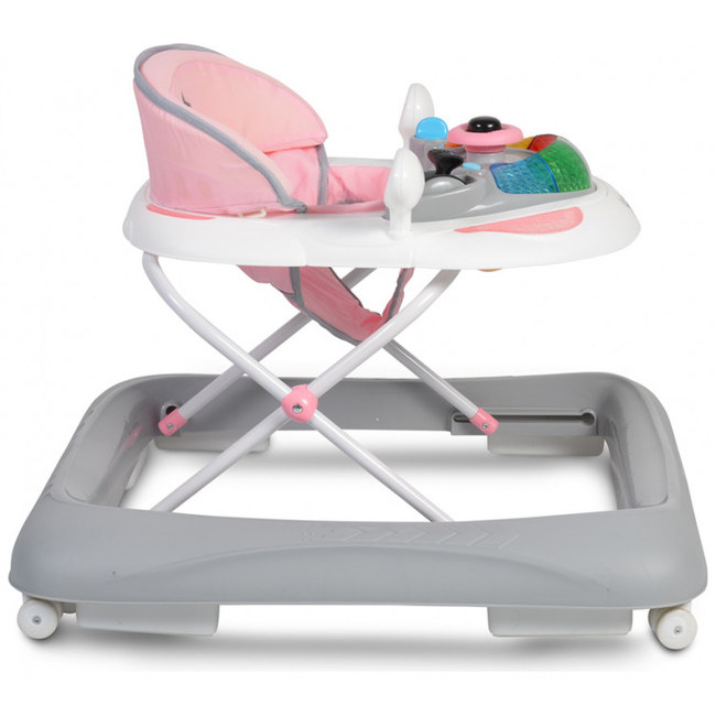 Cangaroo Sharky Baby Walker with toy Pink 3800146243975