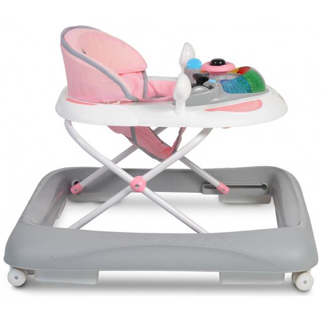 Cangaroo Sharky Baby Walker with toy Pink 3800146243975