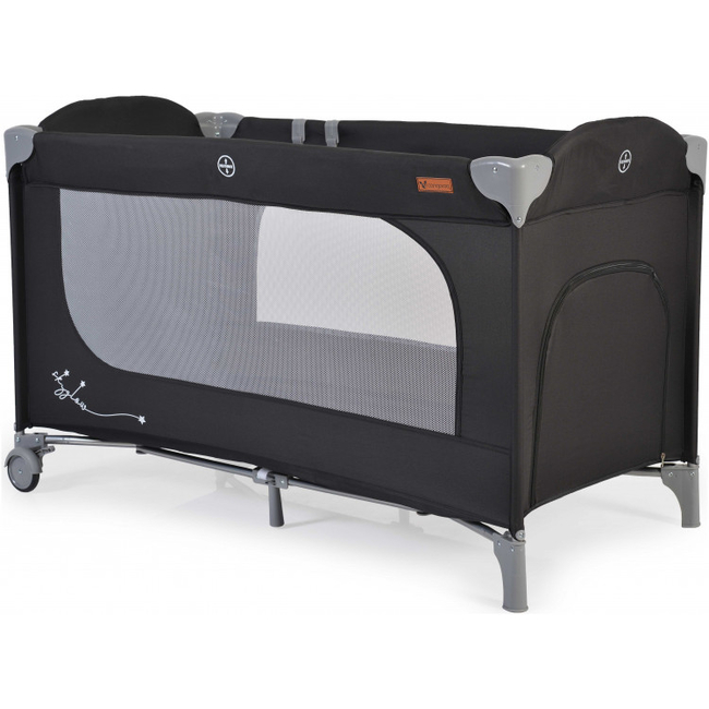 Cangaroo Skyglow 1 Παρκοκρέβατο με Αξεσουάρ Black 3800146248932