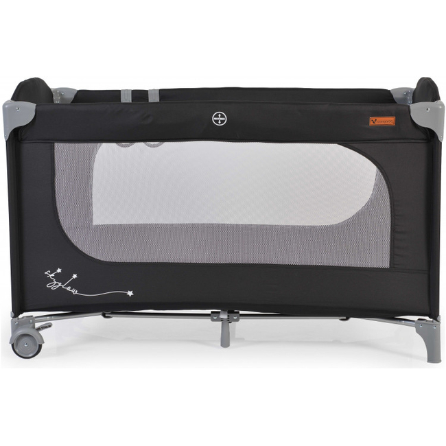 Cangaroo Skyglow 1 Παρκοκρέβατο με Αξεσουάρ Black 3800146248932