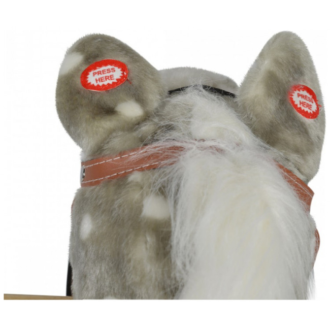 Cangaroo Spotty Λούτρινο Κουνιστό Αλογάκι με ήχους WJ001 3800146230623