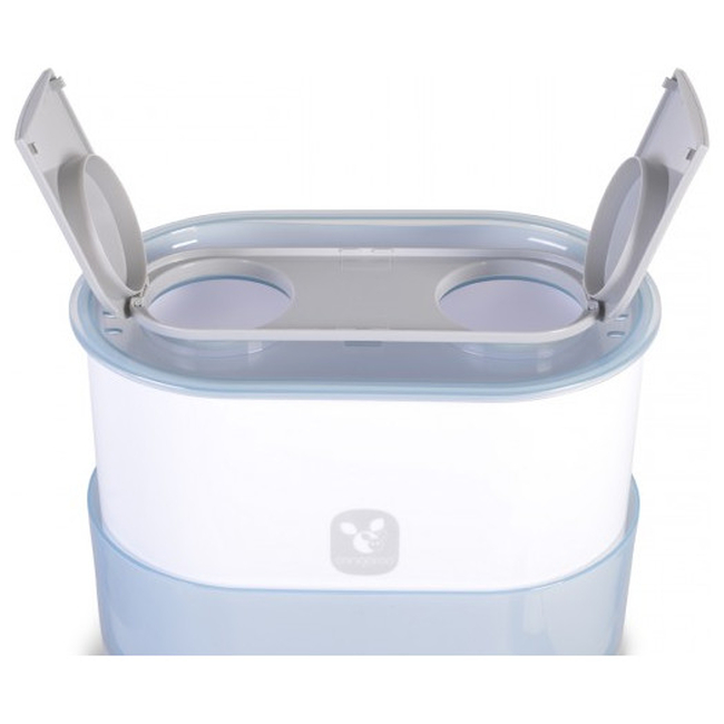 Cangaroo Sterilizer 3 σε 1 Ατμομάγειρας Αποστειρωτής Ατμού Θερμαντήρας Grey 3800146267155