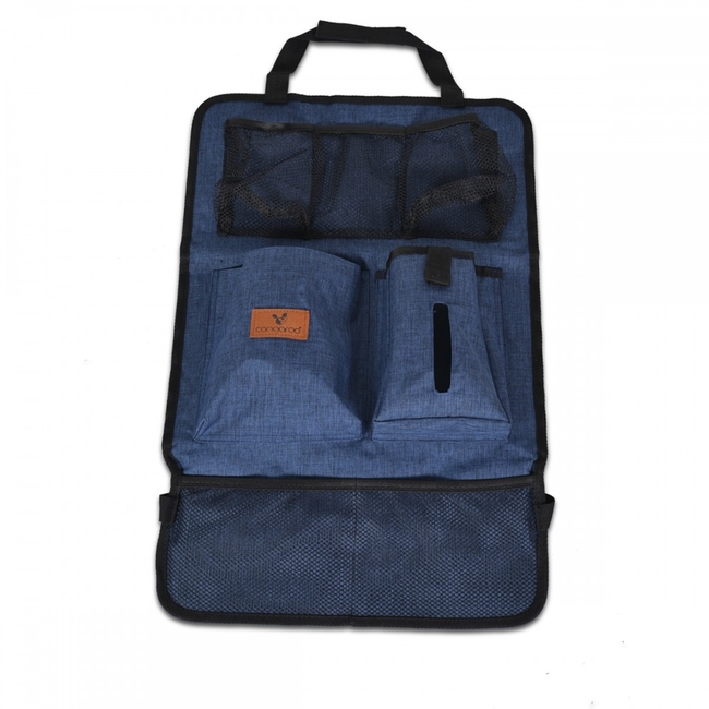 Cangaroo Car Seat Organizer & Protector Denim 3800146266523