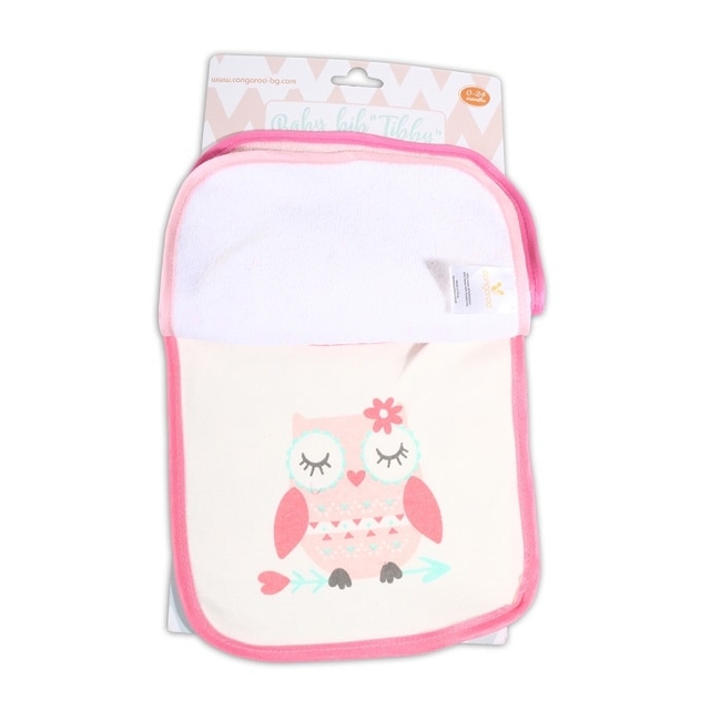 Cangaroo Tibby Bibs 3 pcs - Pink (3800146264024)