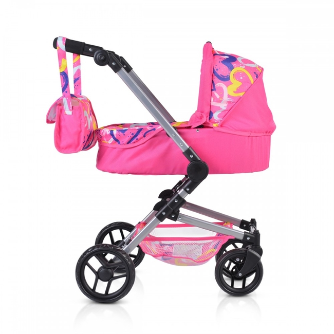 Cangaroo Verena 3 in 1 Αναστρέψιμο Καρότσι για Κούκλες 3800146267599