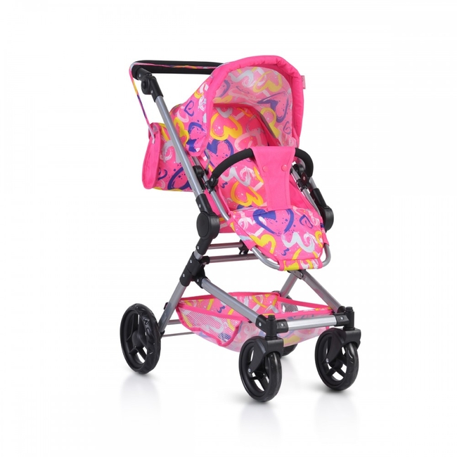 Cangaroo Verena 3 in 1 Αναστρέψιμο Καρότσι για Κούκλες 3800146267599