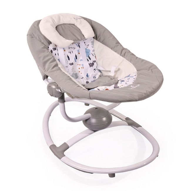 Cangaroo Woodsy 2 in 1 Electric Baby bouncer & swing AC Control - Beige (3800146247607)