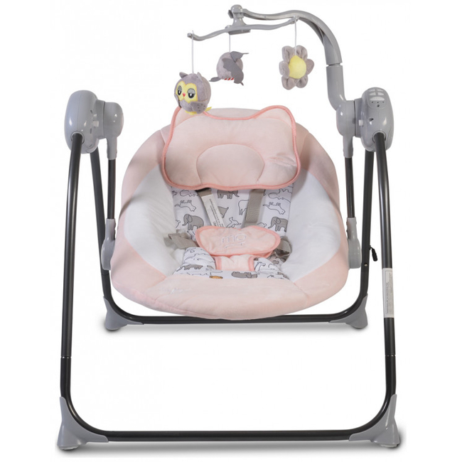 Cangaroo Zazu Musical Electric Bouncer Swing with Control Pink 3800146248161