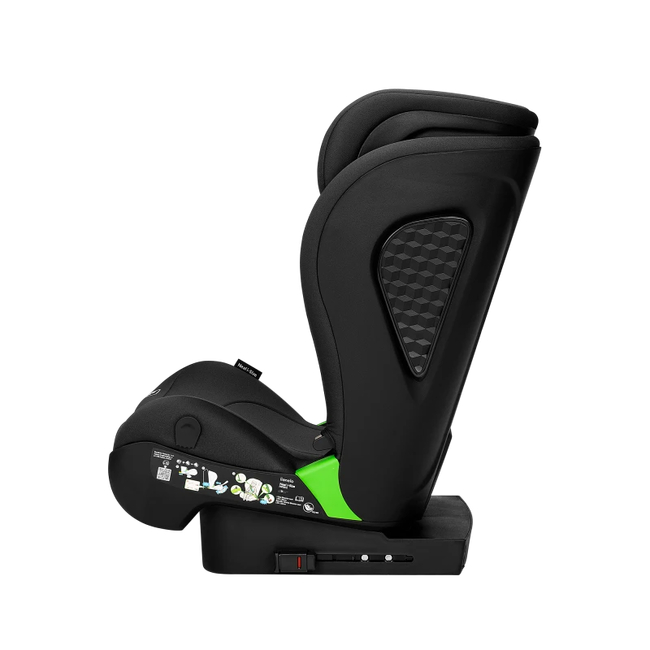 Lionelo Hugo i-Size 100–150 cm (Isofix) Κάθισμα Αυτοκινήτου Black Carbon