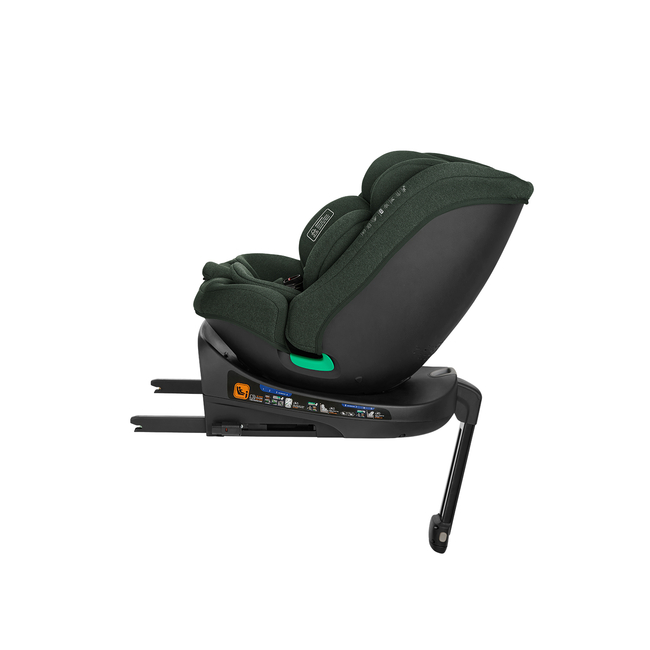 Kikka Boo i-Secure i-SIZE Κάθισμα αυτοκινήτου 40-150 cm Army Green 31002100076  - ΔΩΡΟ Προστασία Καθίσματος