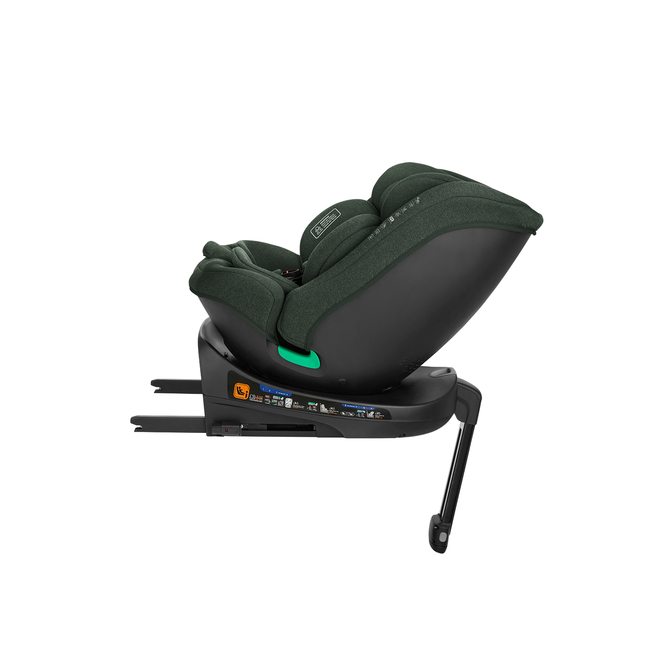 Kikka Boo i-Secure i-SIZE Κάθισμα αυτοκινήτου 40-150 cm Army Green 31002100076  - ΔΩΡΟ Προστασία Καθίσματος
