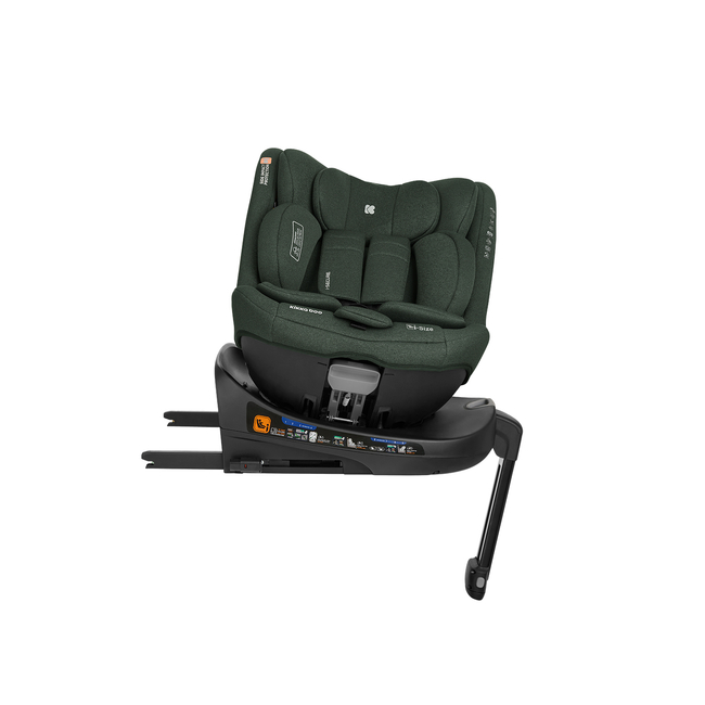 Kikka Boo i-Secure i-SIZE Κάθισμα αυτοκινήτου 40-150 cm Army Green 31002100076  - ΔΩΡΟ Προστασία Καθίσματος