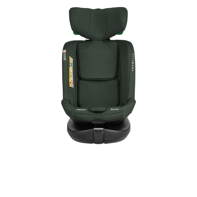 Kikka Boo i-Secure i-SIZE Κάθισμα αυτοκινήτου 40-150 cm Army Green 31002100076  - ΔΩΡΟ Προστασία Καθίσματος