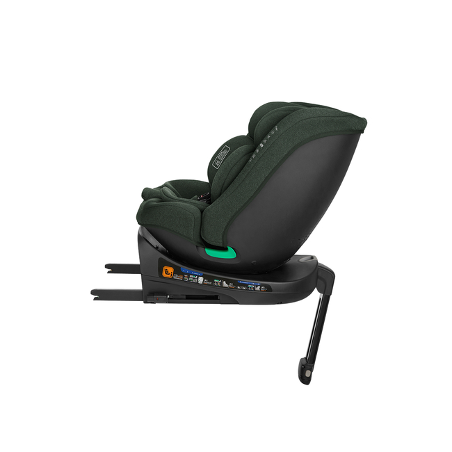 Kikka Boo i-Secure i-SIZE Κάθισμα αυτοκινήτου 40-150 cm Army Green 31002100076  - ΔΩΡΟ Προστασία Καθίσματος