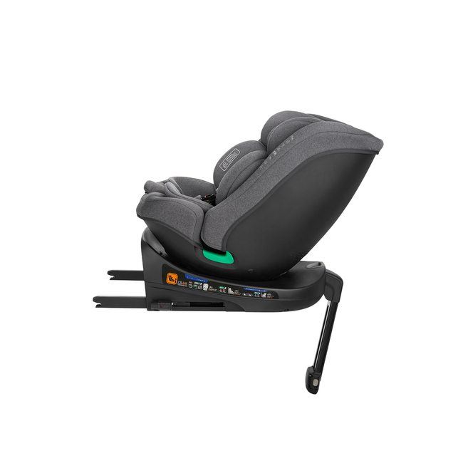 Kikka Boo Car seat 40-150 cm i-Secure i-SIZE Dark Grey 31002100074
