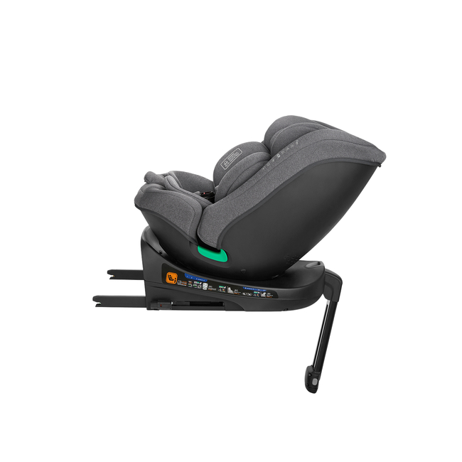 Kikka Boo Car seat 40-150 cm i-Secure i-SIZE Dark Grey 31002100074
