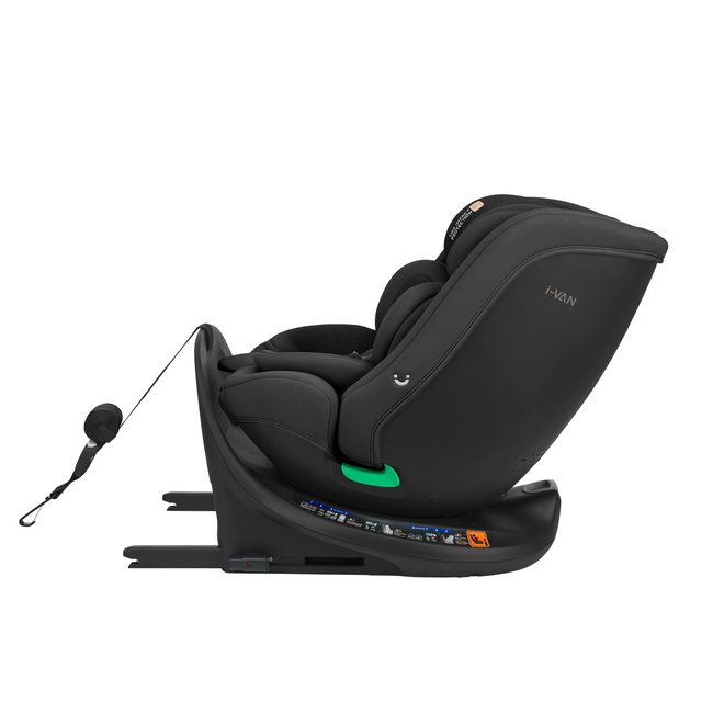 Kikka Boo i-Van 40-150 cm i-SIZE Isofix Περιστρεφόμενο Κάθισμα αυτοκινήτου 0-36kg Μαύρο 31002100081