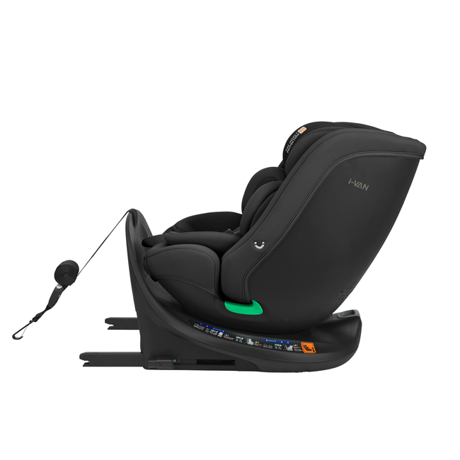 Kikka Boo i-Van 40-150 cm i-SIZE Isofix Περιστρεφόμενο Κάθισμα αυτοκινήτου 0-36kg Μαύρο 31002100081
